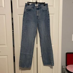 Nasty Gal Split Hem Jeans Size US 10